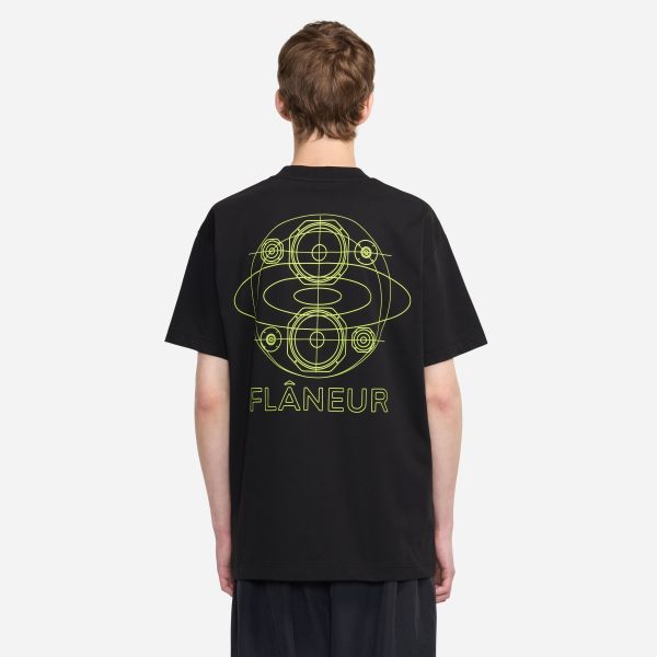 Flâneur Speaker T-shirt Zwart