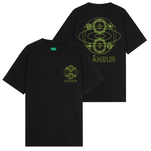 Flâneur Speaker T-shirt Zwart