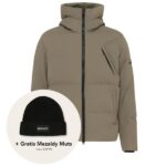 Genti Cross Puffer Bruin