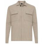 Genti Pharrel Relaxed Overshirt Beige