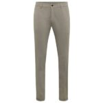 Genti Tribeca Tailored Broek Groen