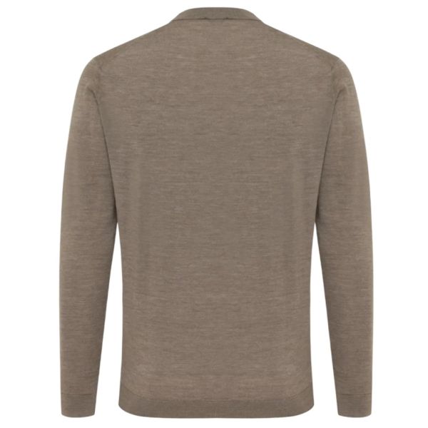 Gentiluomo Gold Round Sweater Bruin