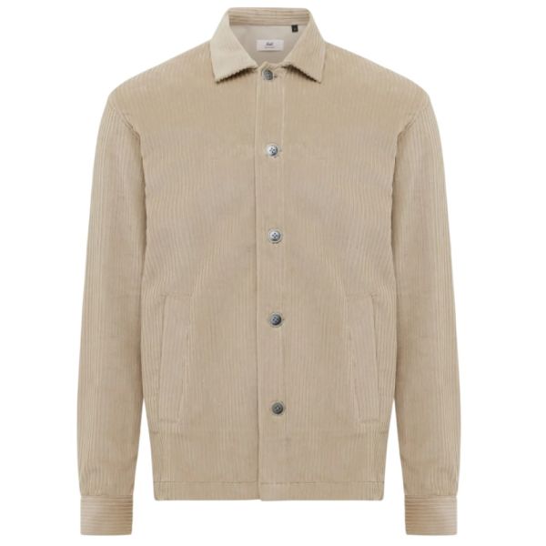 Gentiluomo Navigli Corduroy Overshirt Beige