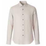 Gentiluomo Scampia Fashion Fit Overhemd Beige