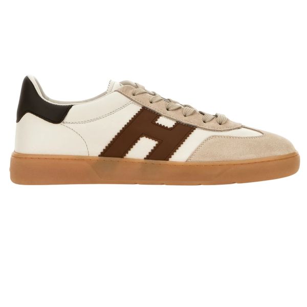 Hogan Cool Sneaker Off White/Bruin/Beige