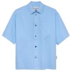 Hopeium Denim Overhemd Licht Blauw