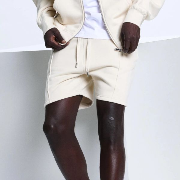 Hopeium Felpa Korte Broek Off White