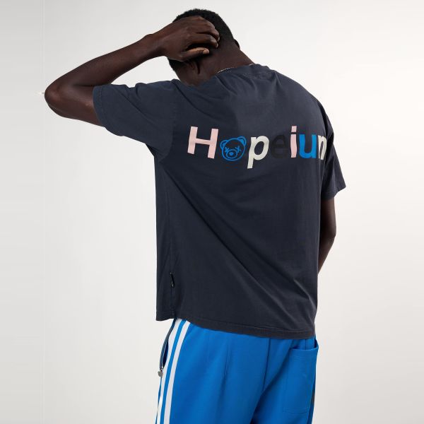 Hopeium Logo T-shirt Zwart