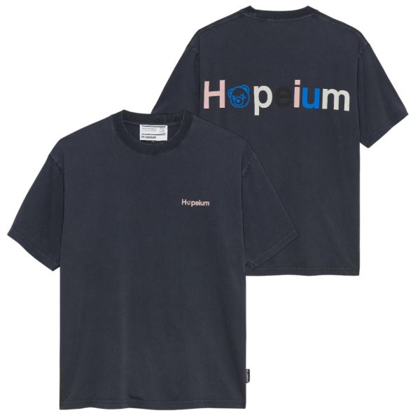 Hopeium Logo T-shirt Zwart