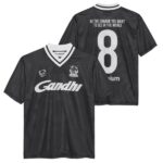 Hopeium Mesh Football T-shirt Zwart