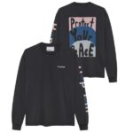 Hopeium Protect Your Peace Longsleeve T-shirt Zwart