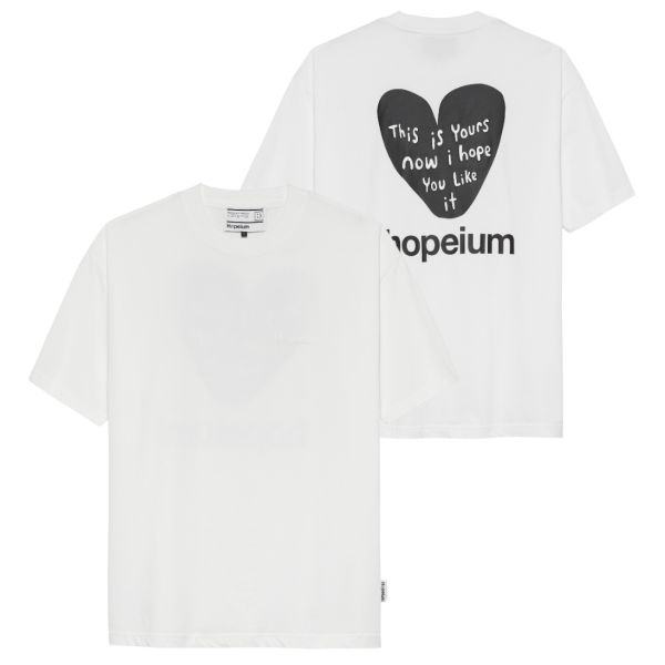 Hopeium This Is Yours T-shirt Wit