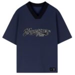 Mansour Baseball Jersey Navy