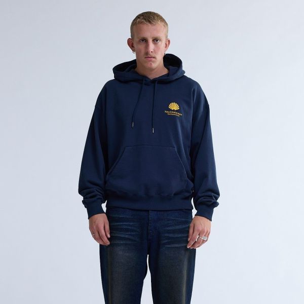 New Amsterdam Surf Association Logo Hoodie Navy