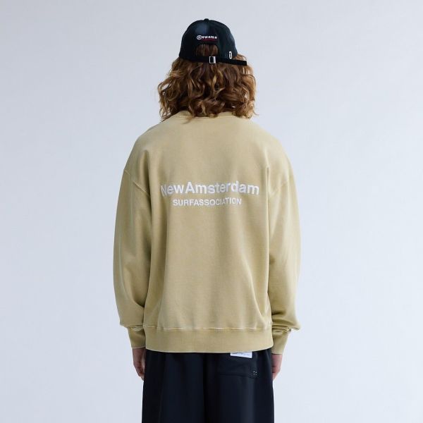 New Amsterdam Surf Association Logo Sweater Geel