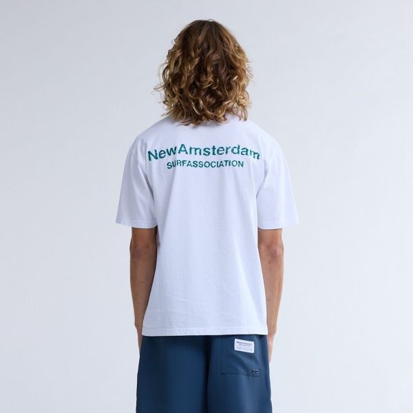 New Amsterdam Surf Association Logo T-shirt Wit