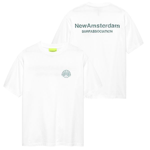 New Amsterdam Surf Association Logo T-shirt Wit