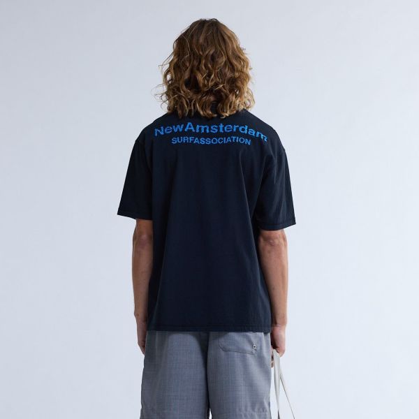 New Amsterdam Surf Association Logo T-shirt Zwart
