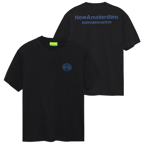 New Amsterdam Surf Association Logo T-shirt Zwart