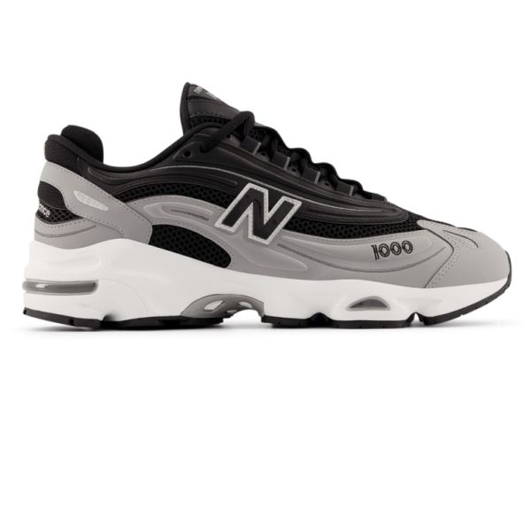 New Balance 1000 Sneaker Grijs/Zwart/Wit