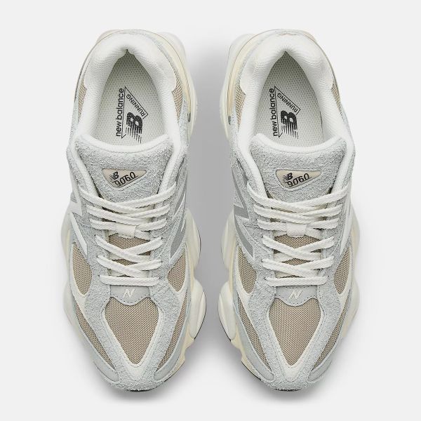 New Balance 9060 Fluffy Sneaker Grijs | Mezaldy.com