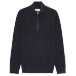 NN.07 Danny Half Zip Sweater Navy