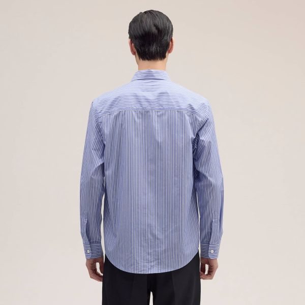 NN.07 Quinsy Overhemd Blauw