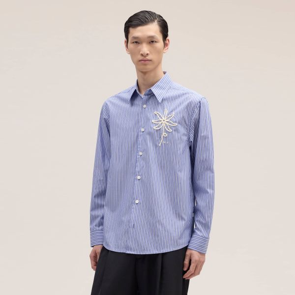 NN.07 Quinsy Overhemd Blauw