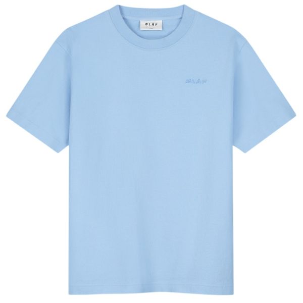 Olaf Heavyweight Studio T-shirt Licht Blauw