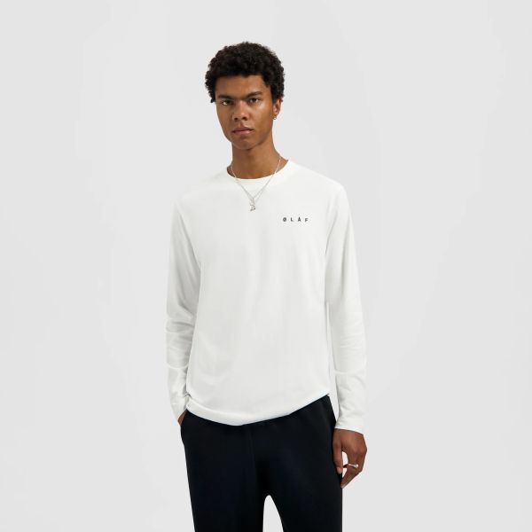 Olaf Paint Palette Longsleeve T-shirt Wit