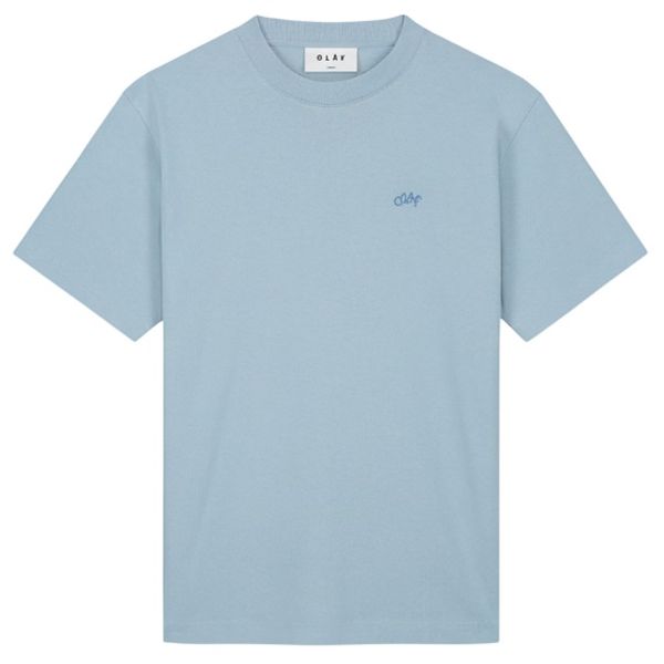 Olaf Signature T-shirt Licht Blauw