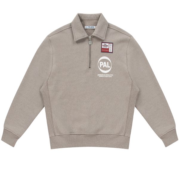 PAL Sporting Goods Pre Game 26 Half Zip Sweater Beige
