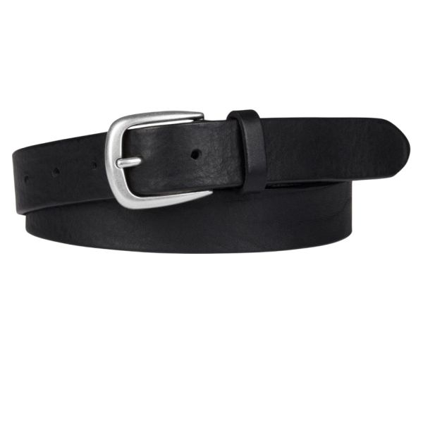 Profuomo Casual Leather Riem Zwart