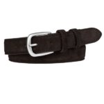 Profuomo Suede Riem Bruin
