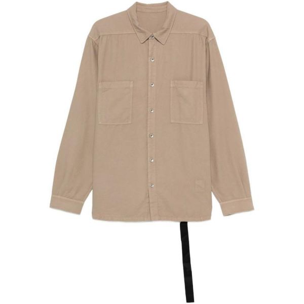 Rick Owens DRKSHDW Jumbo Overshirt Beige