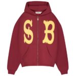 Saint Blanc Desert Bloom Loose Vest Rood