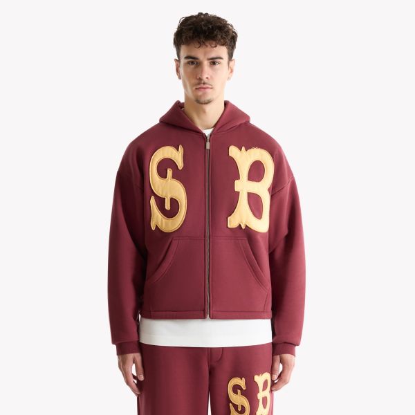 Saint Blanc Desert Bloom Loose Vest Rood