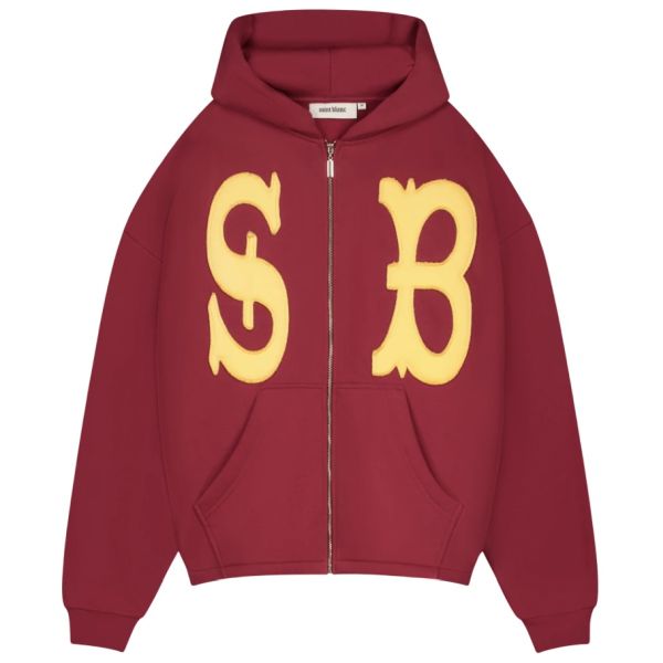 Saint Blanc Desert Bloom Loose Vest Rood