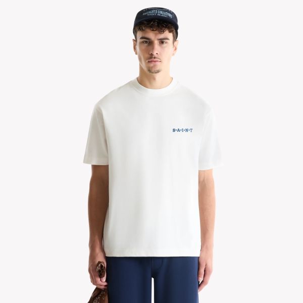 Saint Blanc Gutter T-shirt Off White