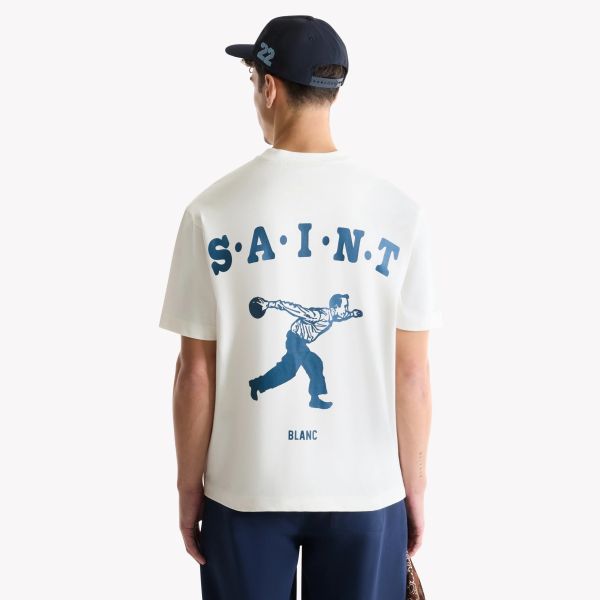 Saint Blanc Gutter T-shirt Off White