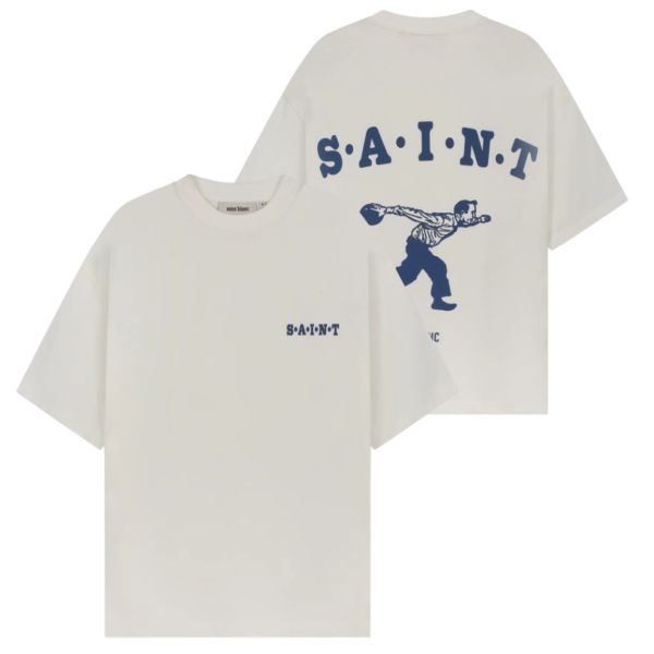 Saint Blanc Gutter T-shirt Off White
