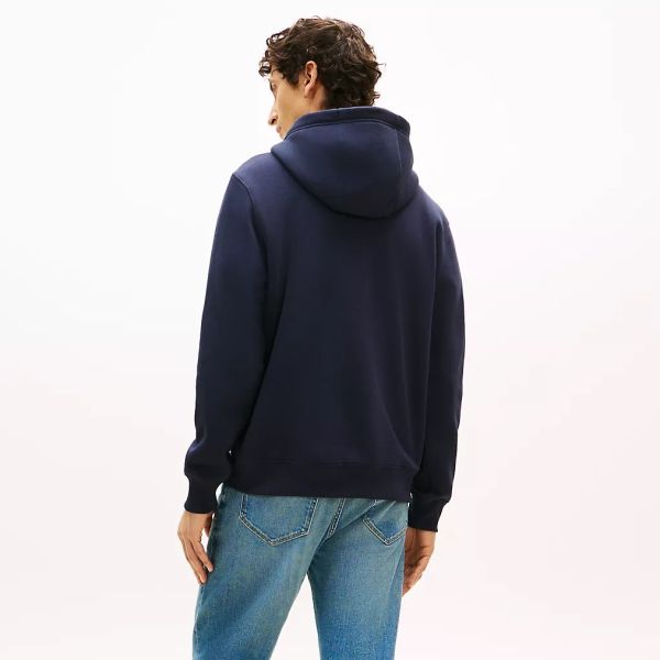 Tommy Hilfiger Embro Flag Hoodie Navy