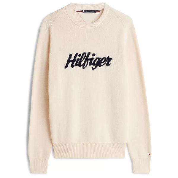 Tommy Hilfiger Graphic Sweater Off White