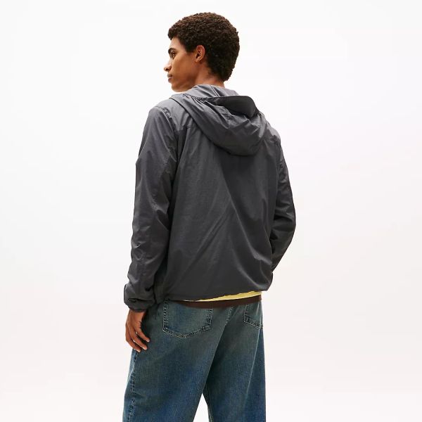 Tommy Jeans Fleece Chicago Jas Zwart