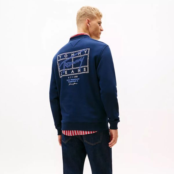 Tommy Jeans Regular Entry DNA Sweater Navy