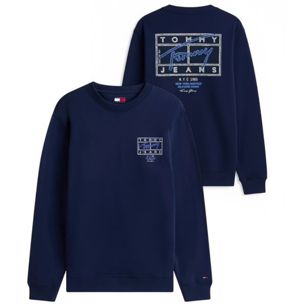 Tommy Jeans Regular Entry DNA Sweater Navy