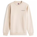 Tommy Jeans Regular Linear Sweater Beige