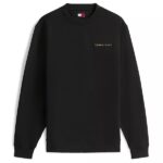 Tommy Jeans Regular Linear Sweater Zwart