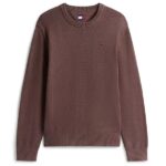 Tommy Jeans Slim Essential Sweater Bruin