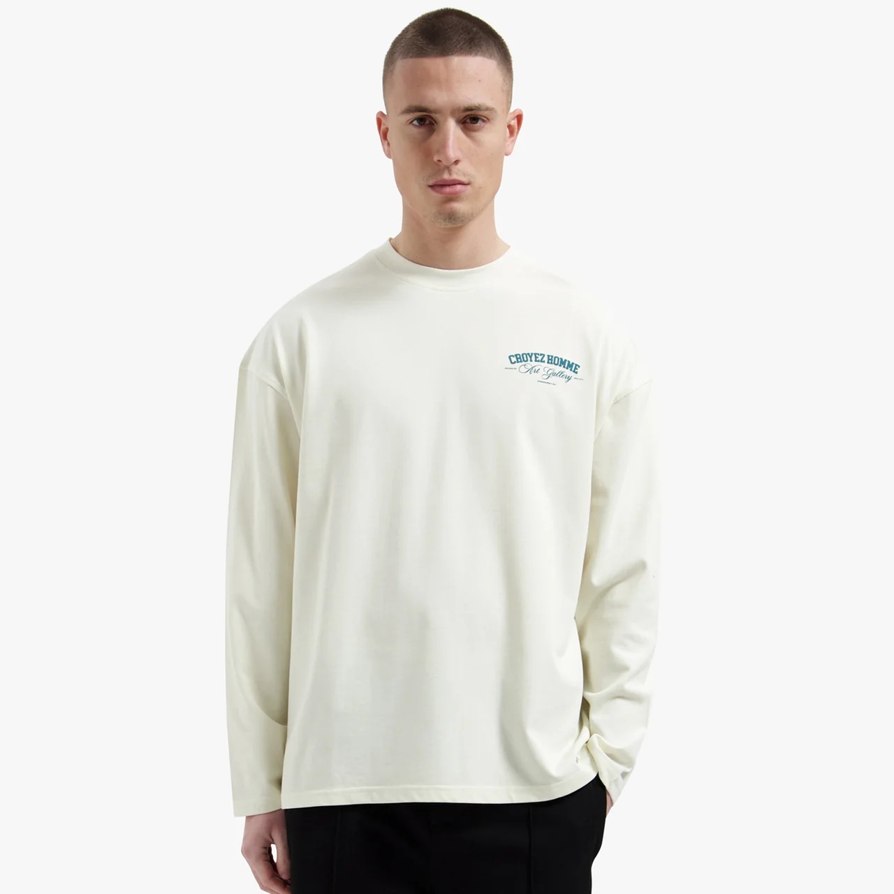 Croyez Art Gallery Longsleeve T-shirt Off White